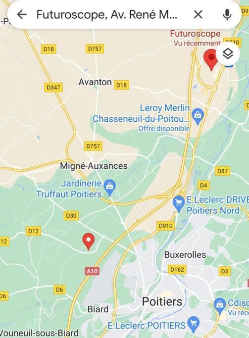 Maison De Vacances A Poitiers,Proche Futuroscope Vouneuil-sous-Biard Εξωτερικό φωτογραφία